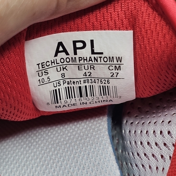 APL Athletic Propulsion Labs BRICK WHITE Techloom Phantom Sneakers - Picture 11 of 12